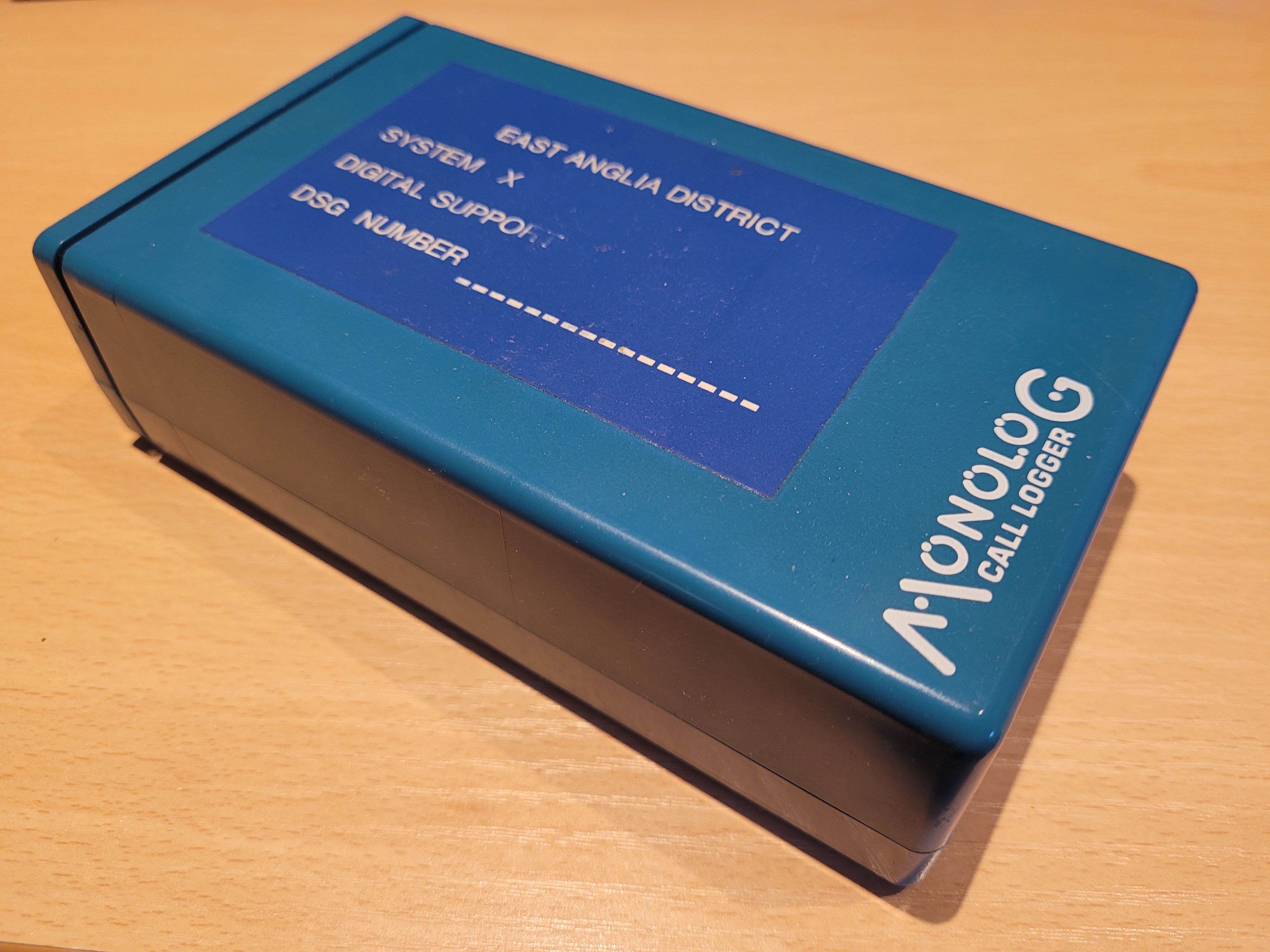 Mark I — Blue polycarbonate enclosure